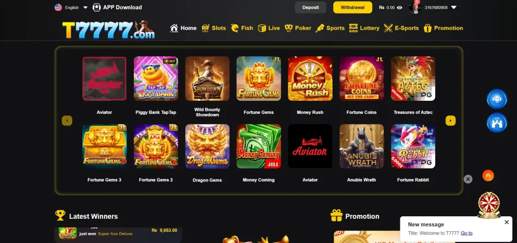 T7777 Game APK Download Free APK Version