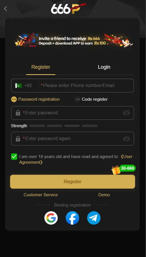 666P login