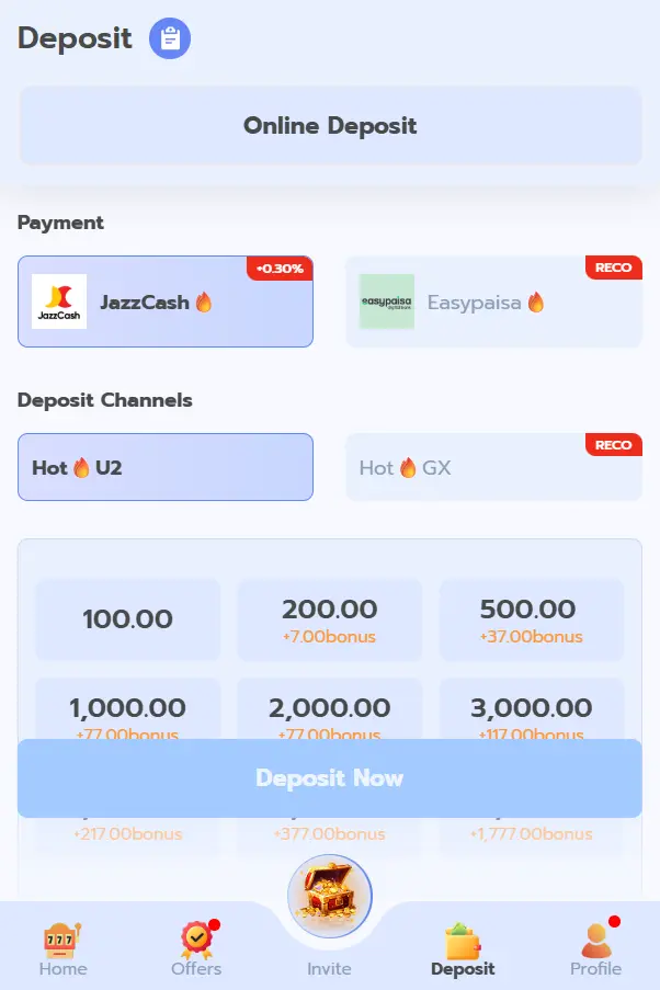 883v deposit