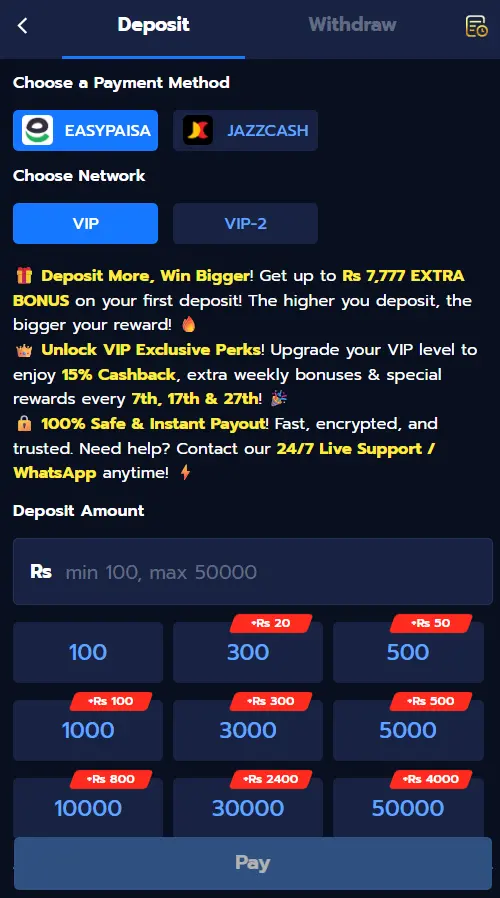 888Ace Deposit