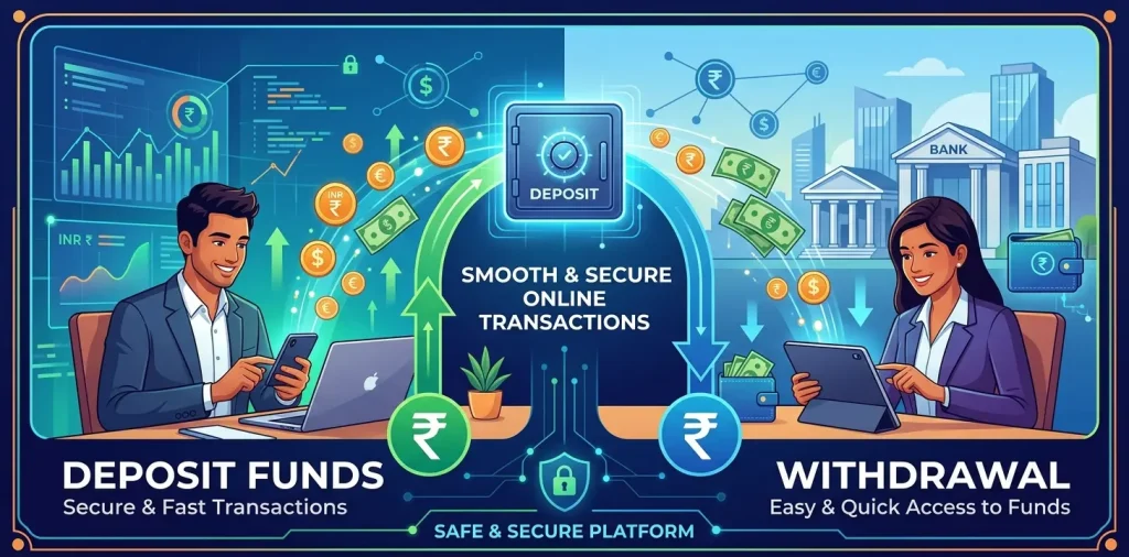 Deposit and withdrawal guide for gaming