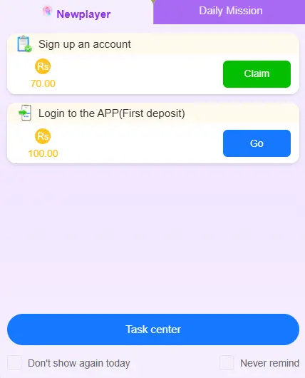666C Signup Bonus